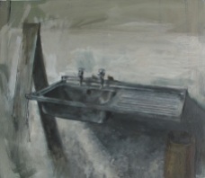 Sink, oil on canvas, 51 x 46 cm 2014
