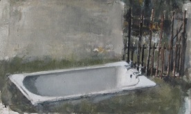 Trough, oil on canvas, 25 x 15 cm, 2012